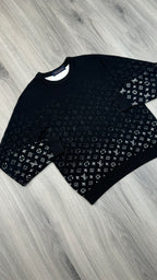 Louis Vuitton Black Gradient Sweatshirt