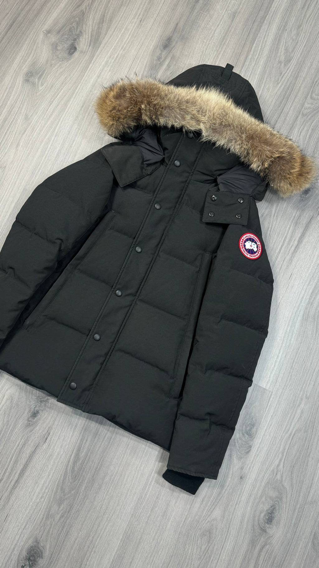 Canada Goose Black Wyndham Parka