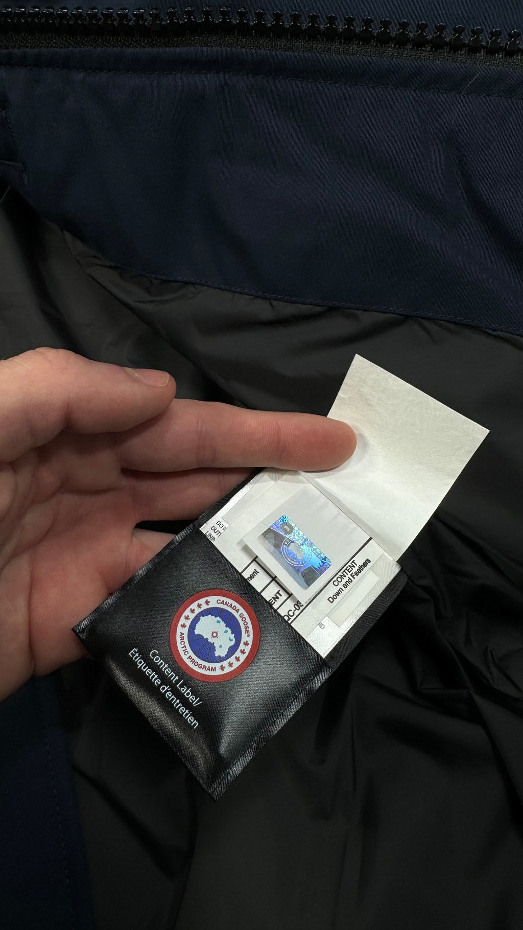 Canada Goose Atlantic Navy Wyndham Parka