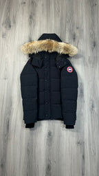 Canada Goose Marine Navy Wyndham Parka