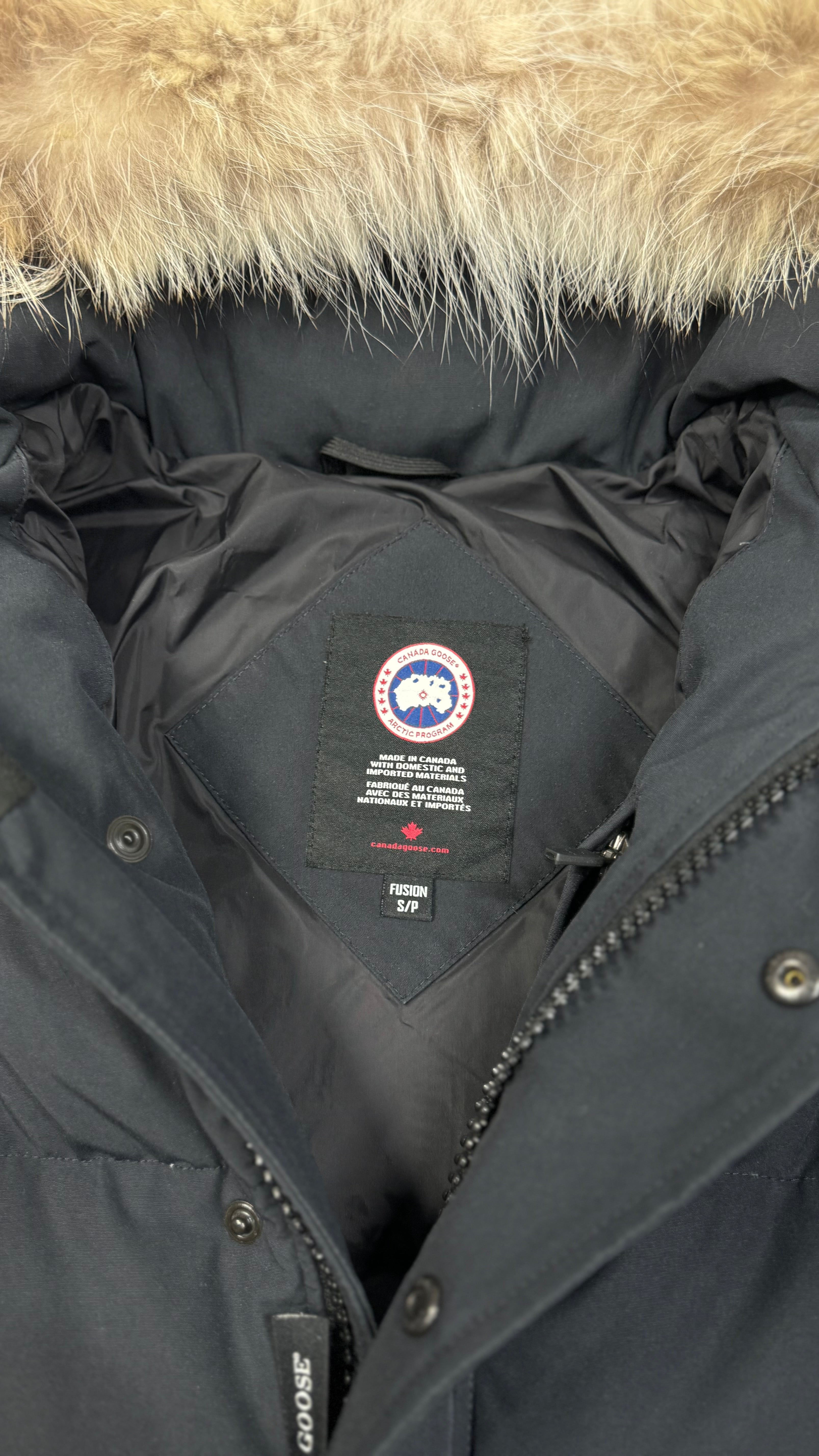 Canada Goose Marine Navy Wyndham Parka