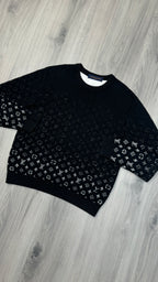 Louis Vuitton Black Gradient Sweatshirt