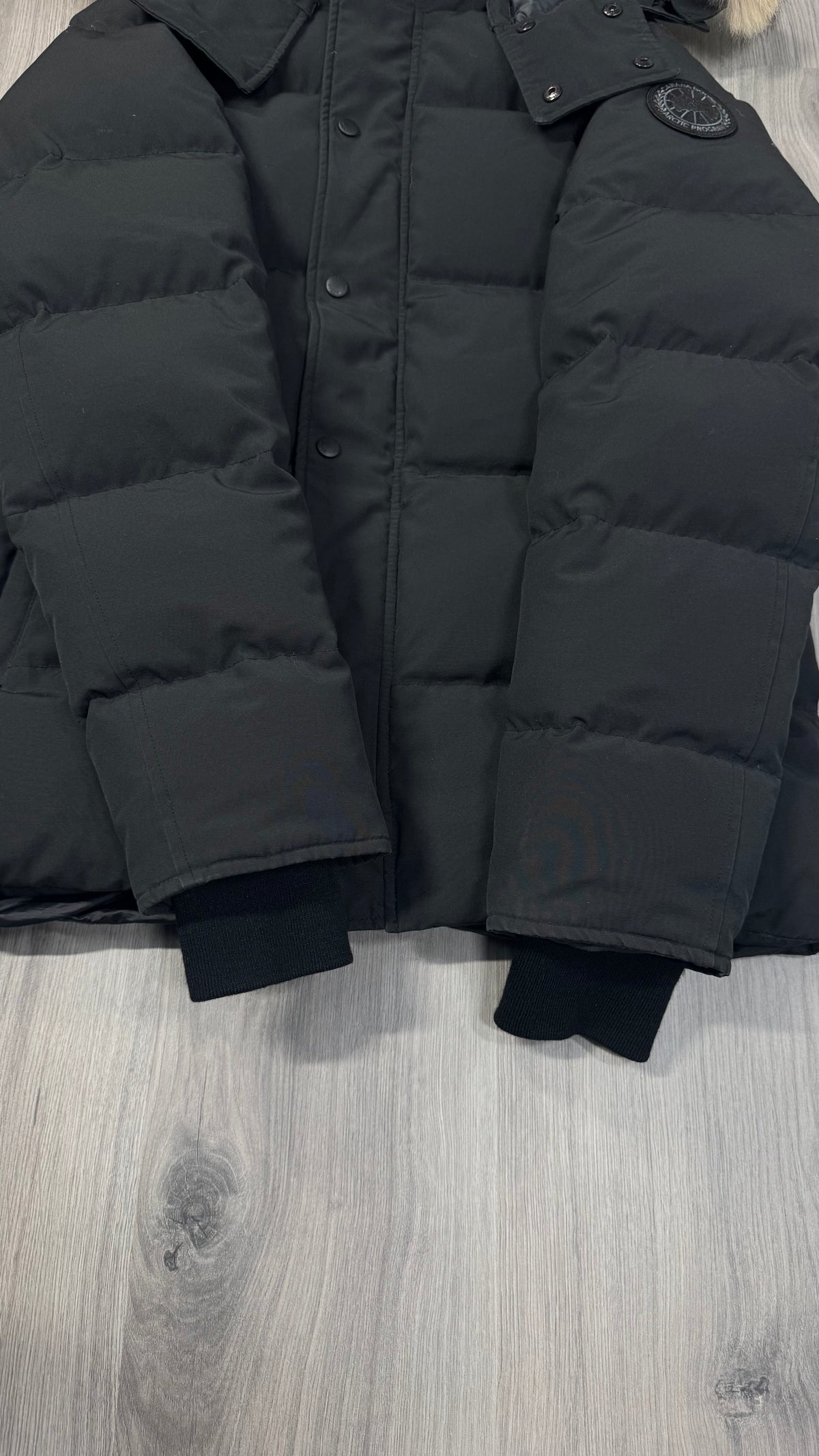 Canada Goose Black Badge Black Wyndham Parka
