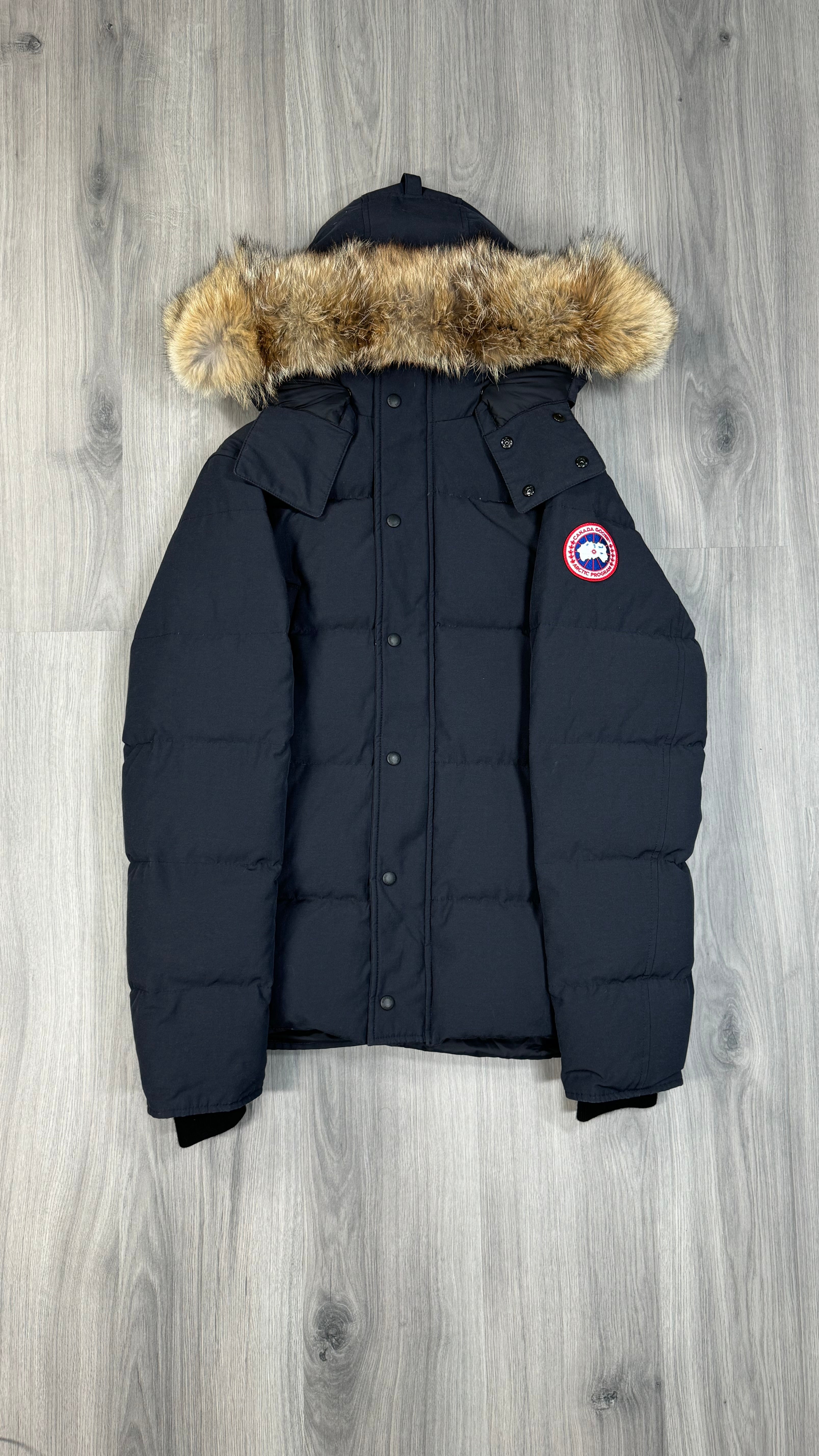 Canada Goose Marine Navy Wyndham Parka