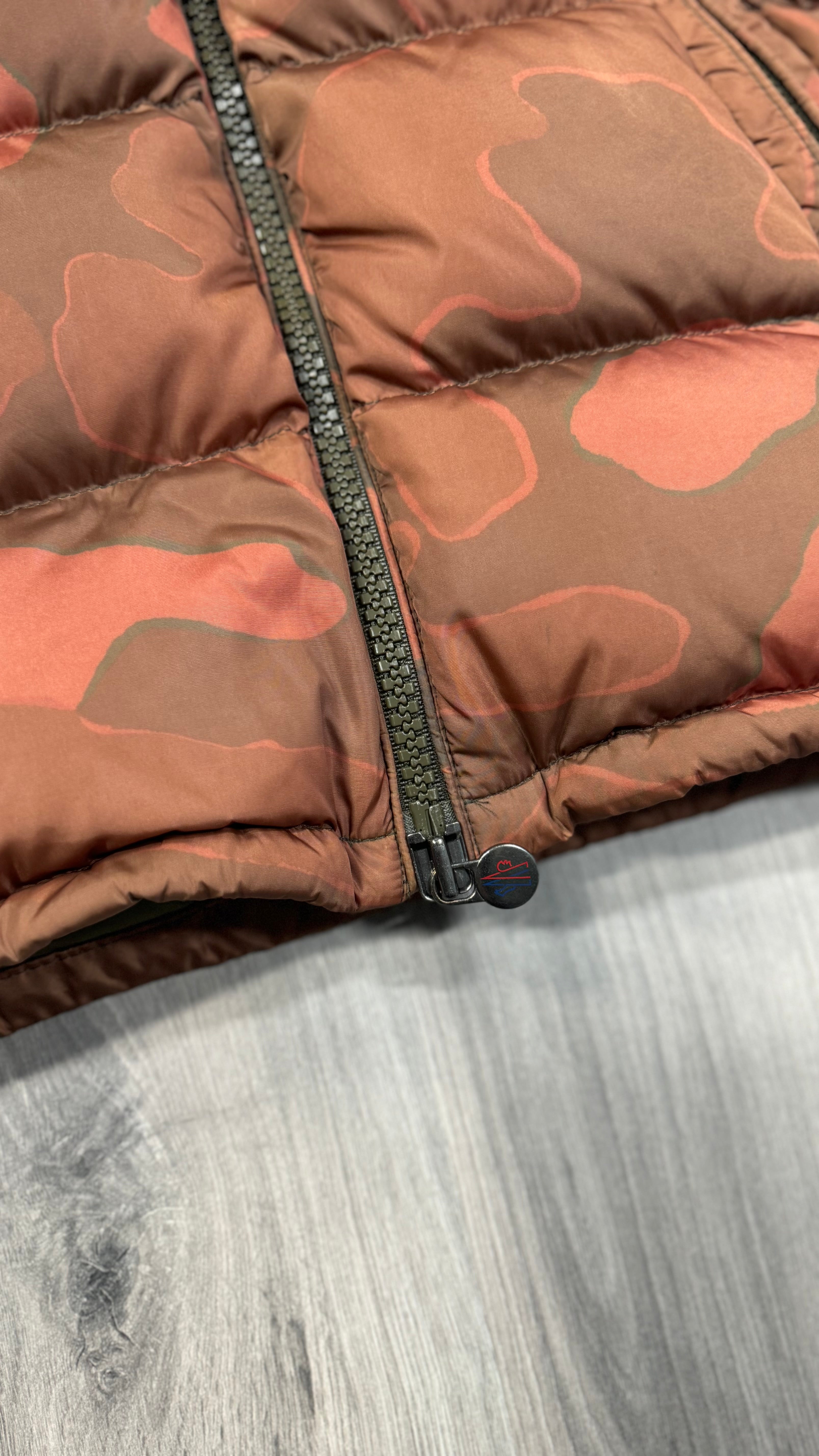 Moncler Tan / Organe Maya Short Down Jacket