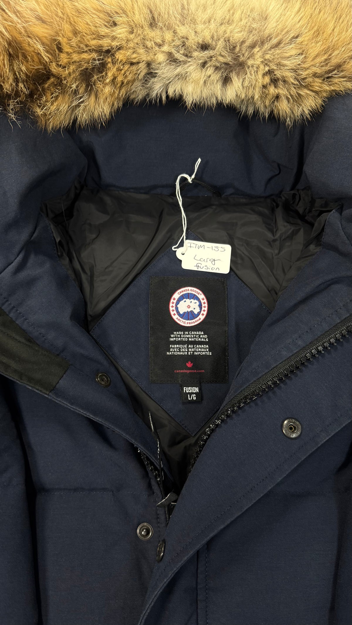 Canada Goose Admiral Blue Wyndham Parka