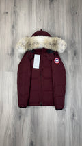 Canada Goose Women’s Plum / burgundy red Chelsea Parka