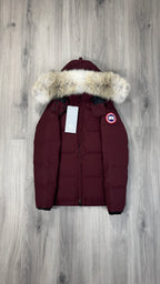 Canada Goose Women’s Plum / burgundy red Chelsea Parka