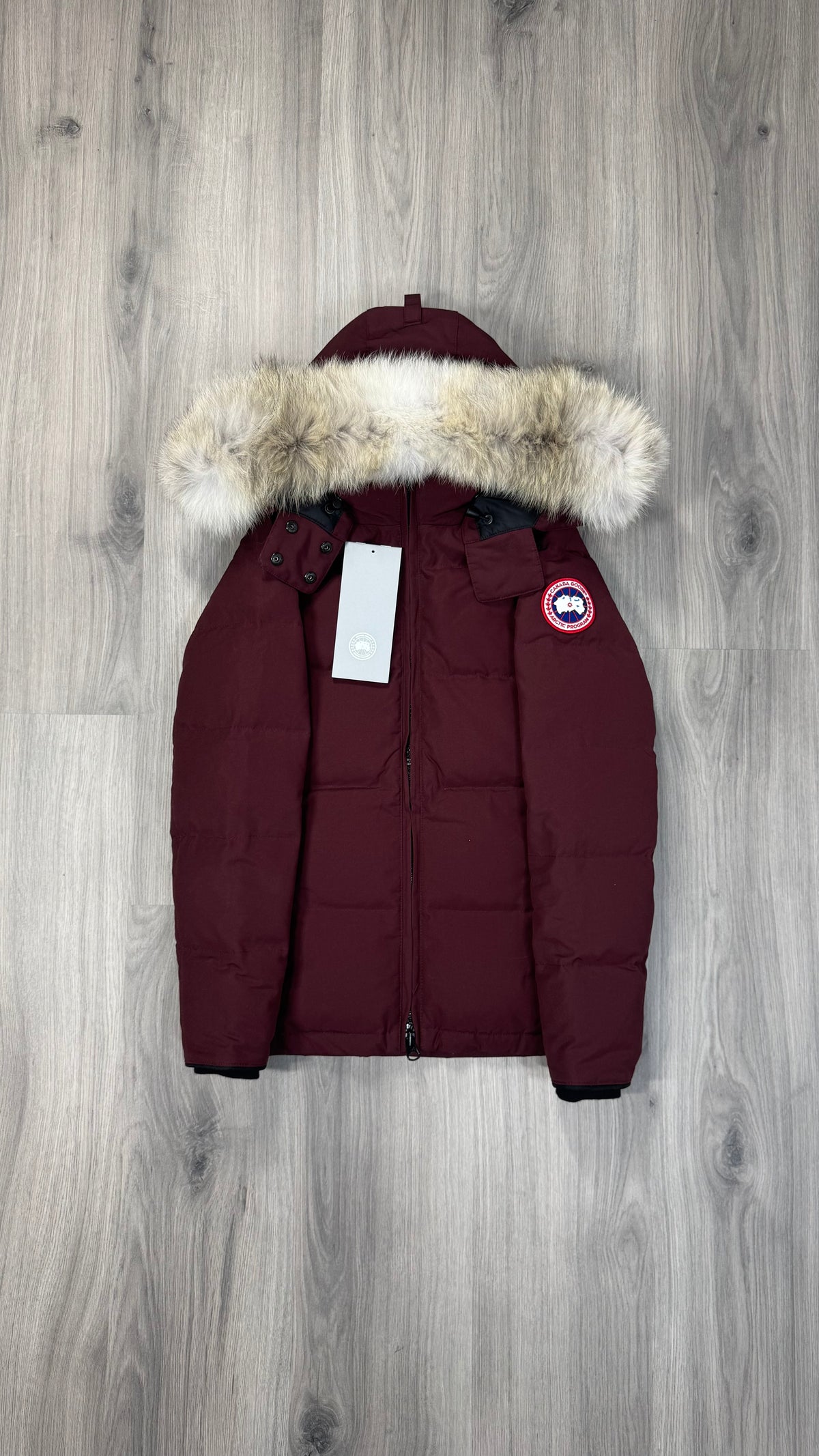 Canada Goose Women’s Plum / burgundy red Chelsea Parka