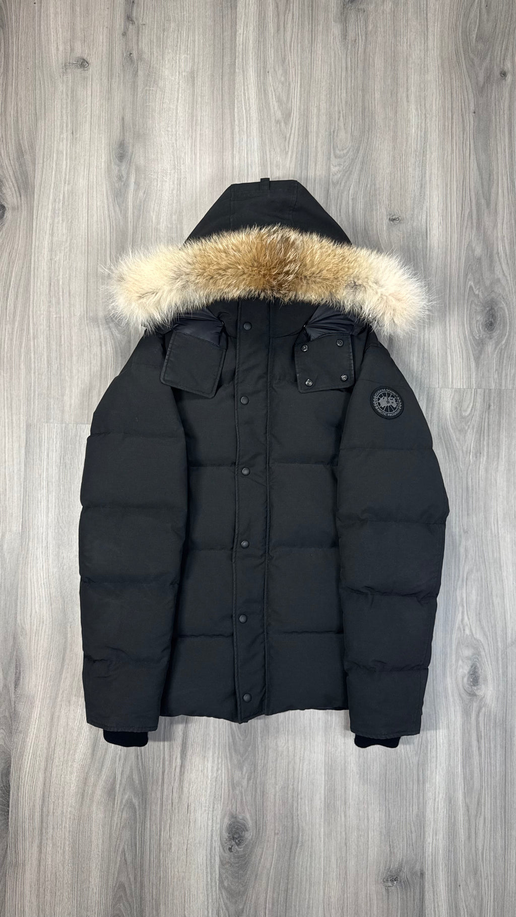 Canada Goose Black Badge Black Wyndham Parka
