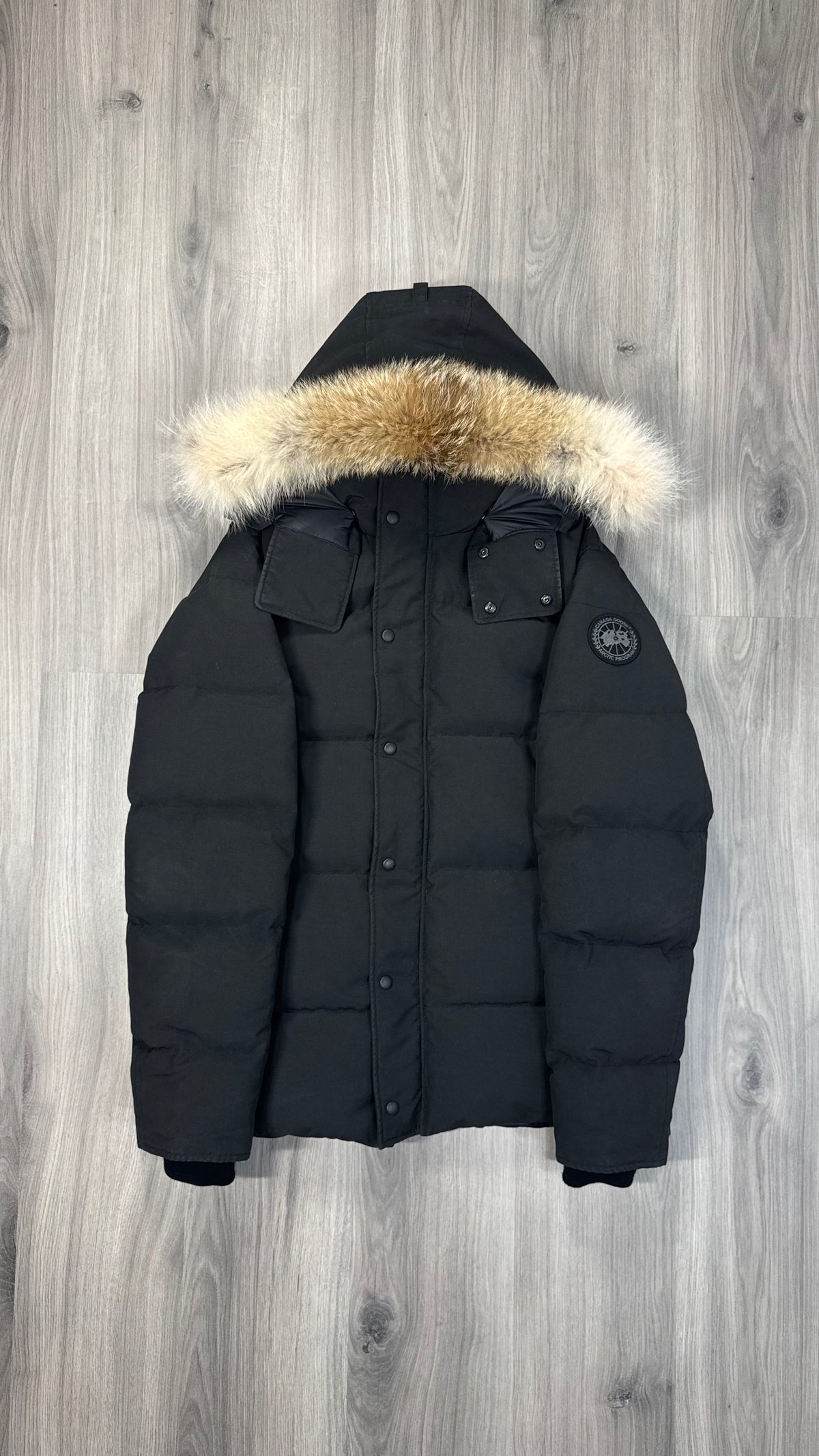 Canada Goose Black Badge Black Wyndham Parka