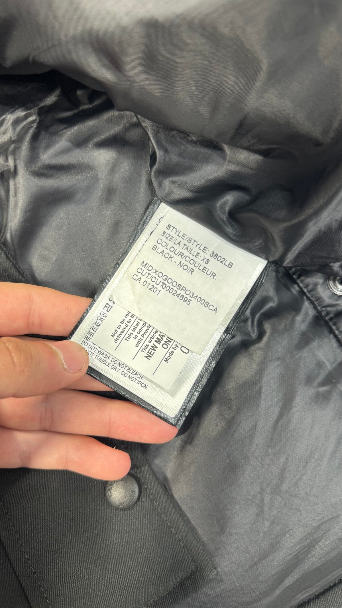 Canada Goose Women’s Black badge Black Shelburne parka