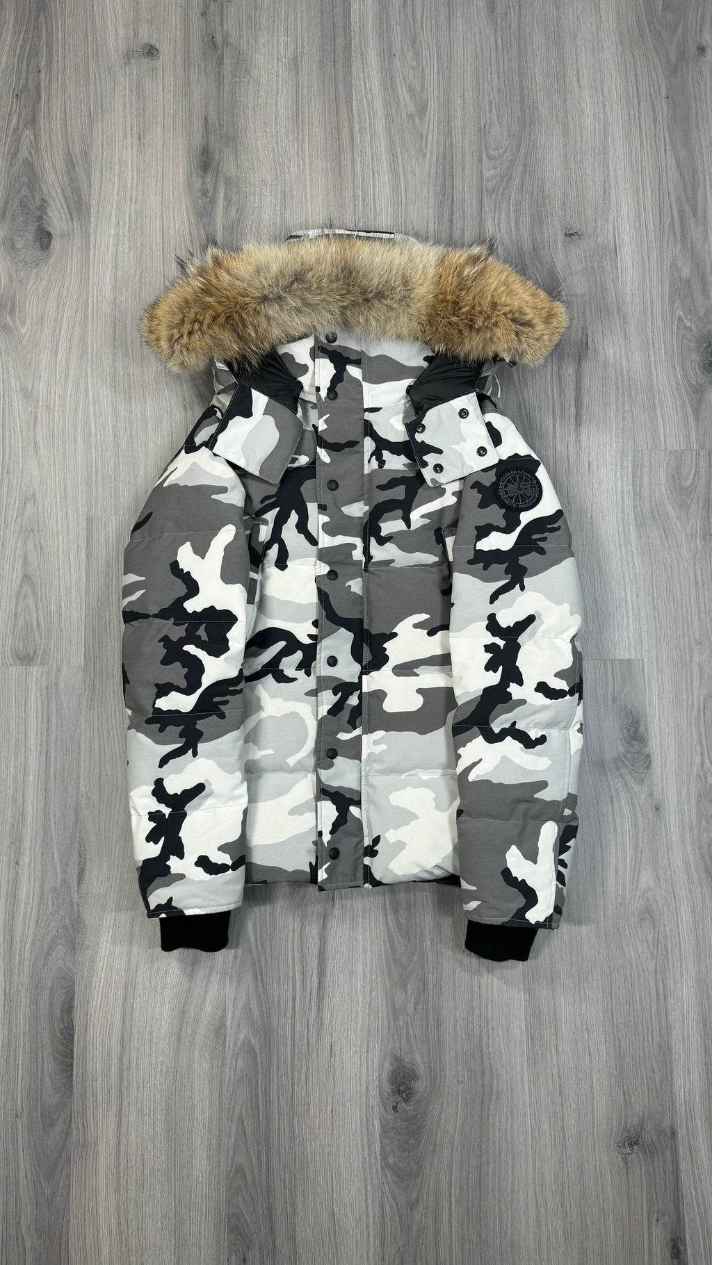 Canada Goose Snow Camo Wyndham Parka