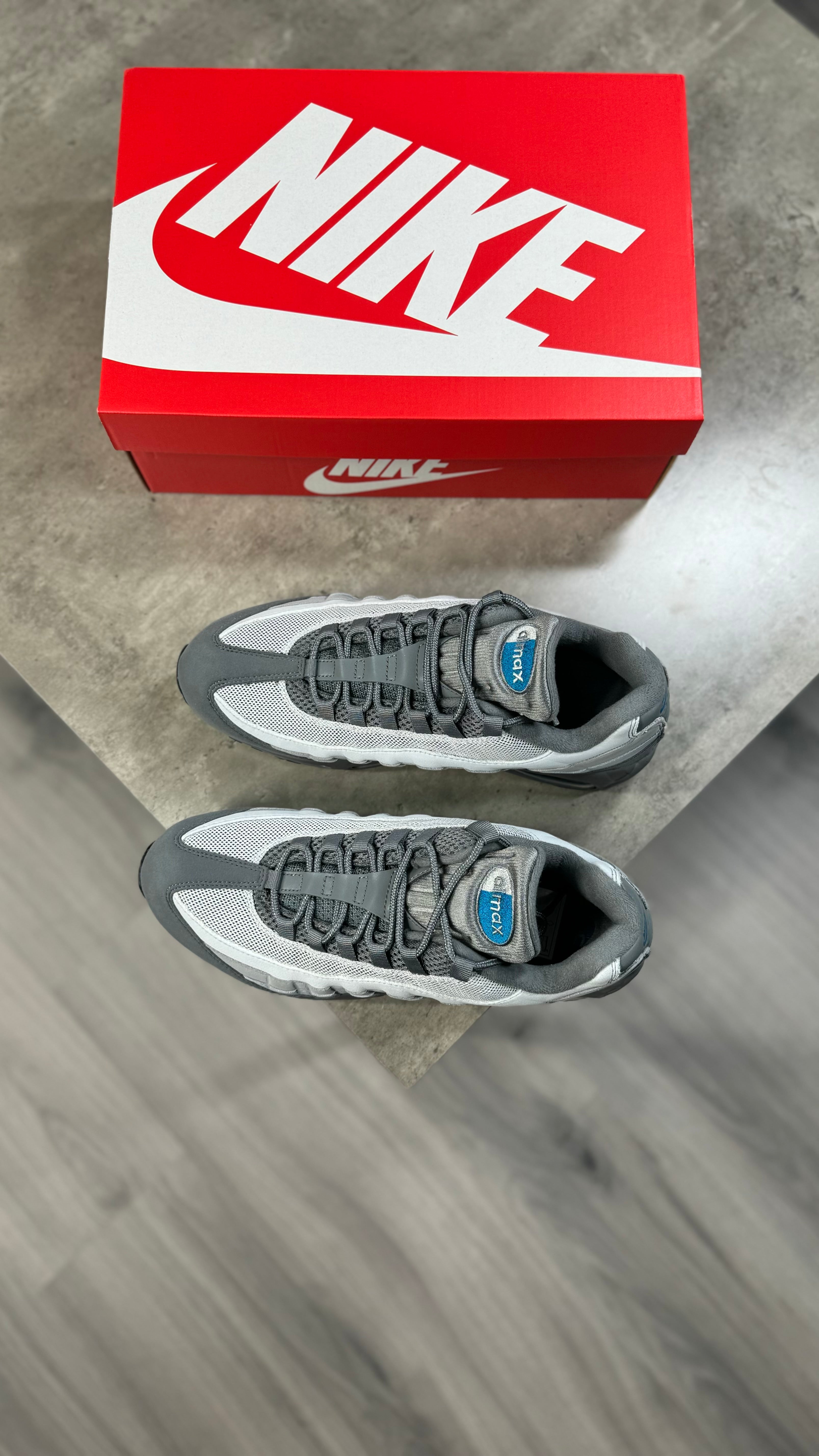 Nike Air Max 95s Smoke Grey Blue