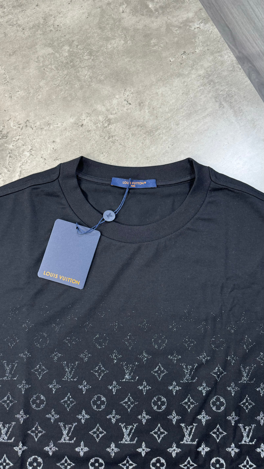 Louis Vuitton Black Gradient T-shirt