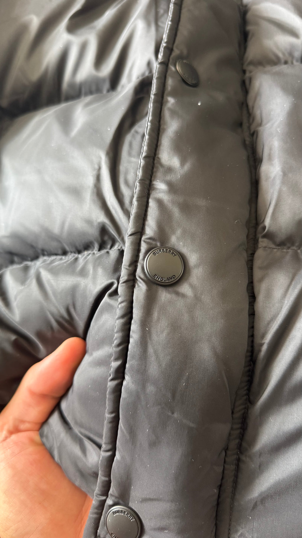Burberry Black Halsby Puffer Jacket