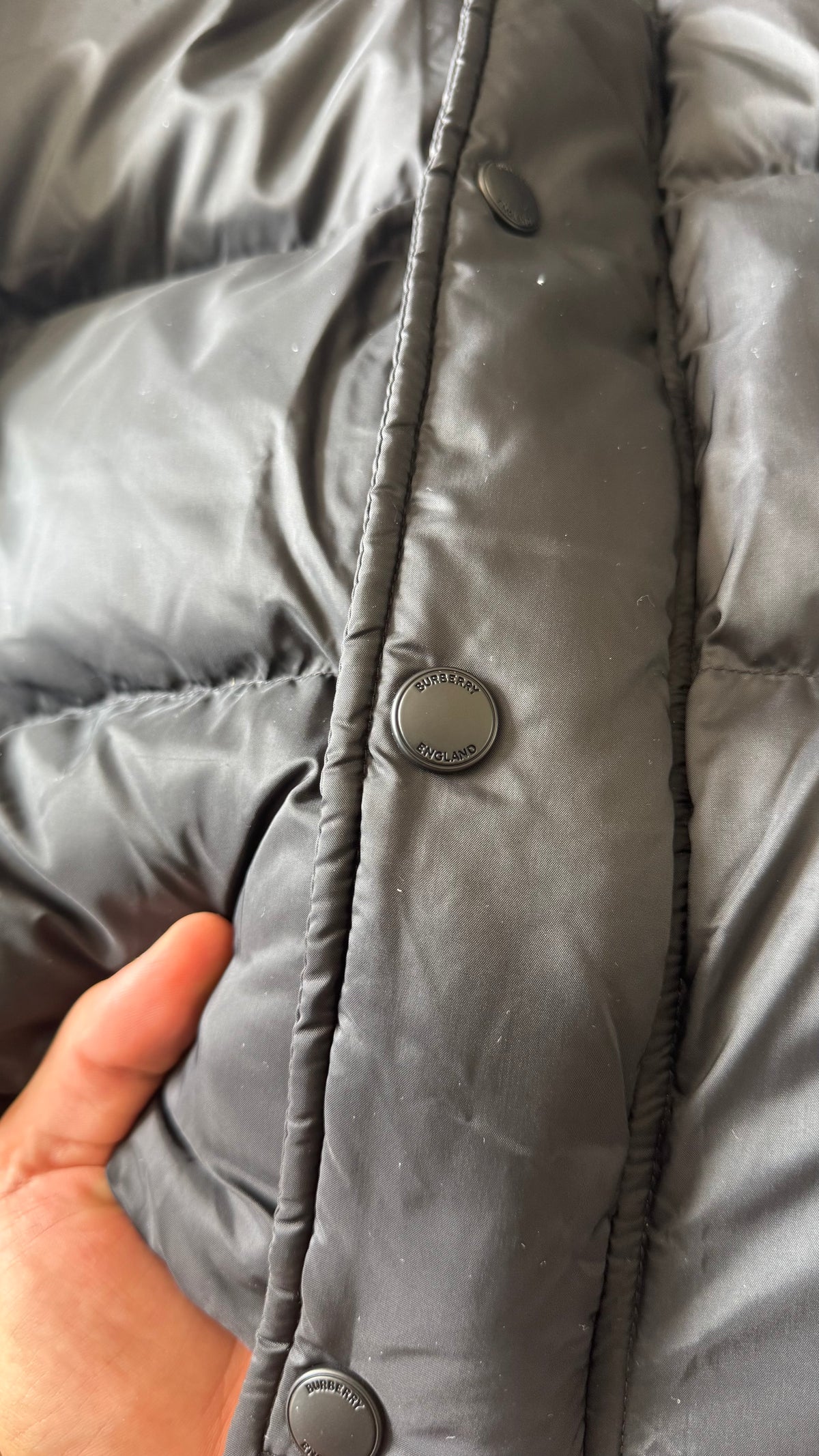 Burberry Black Halsby Puffer Jacket