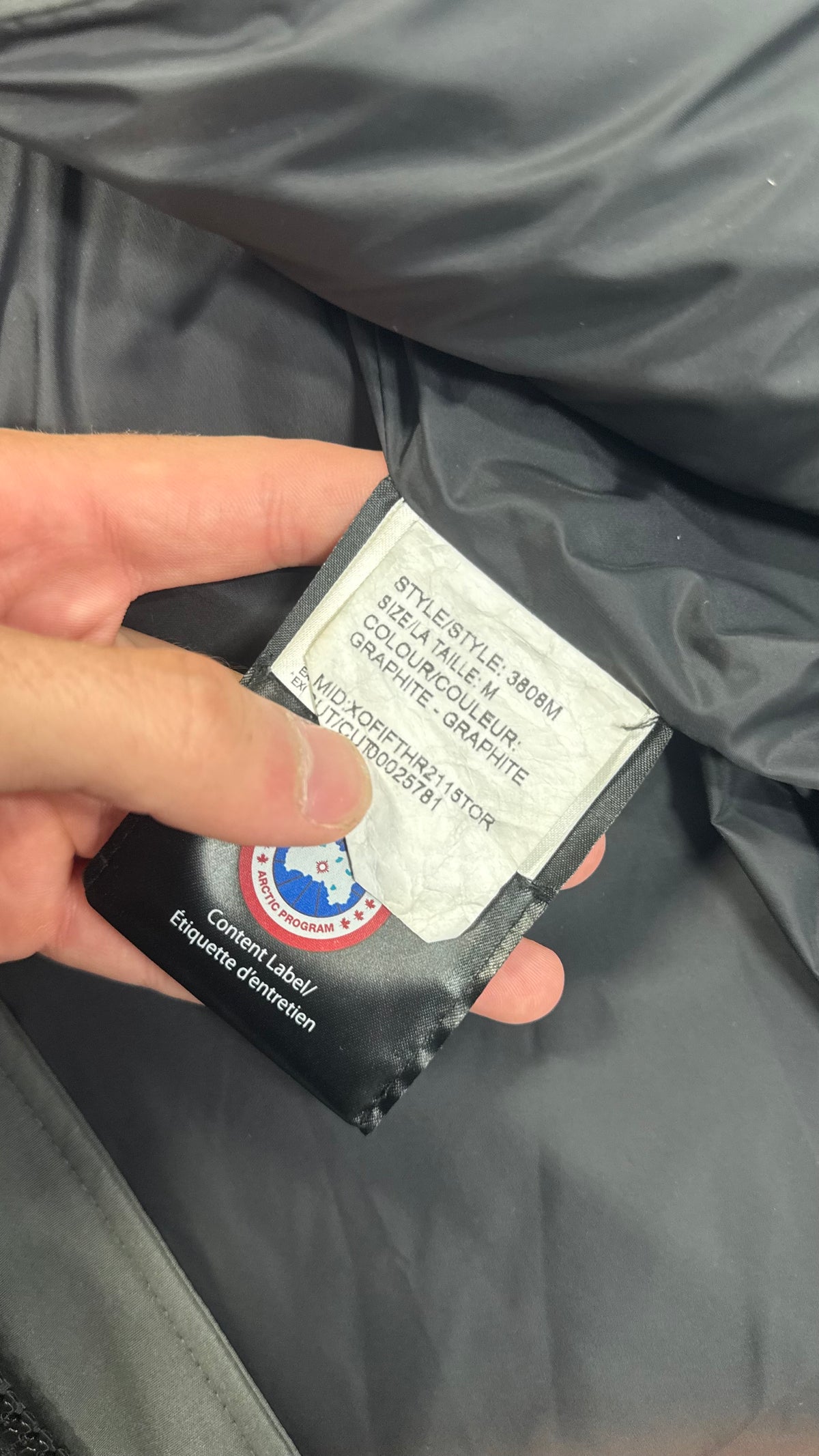 Canada Goose Graphite Grey Wyndham Parka