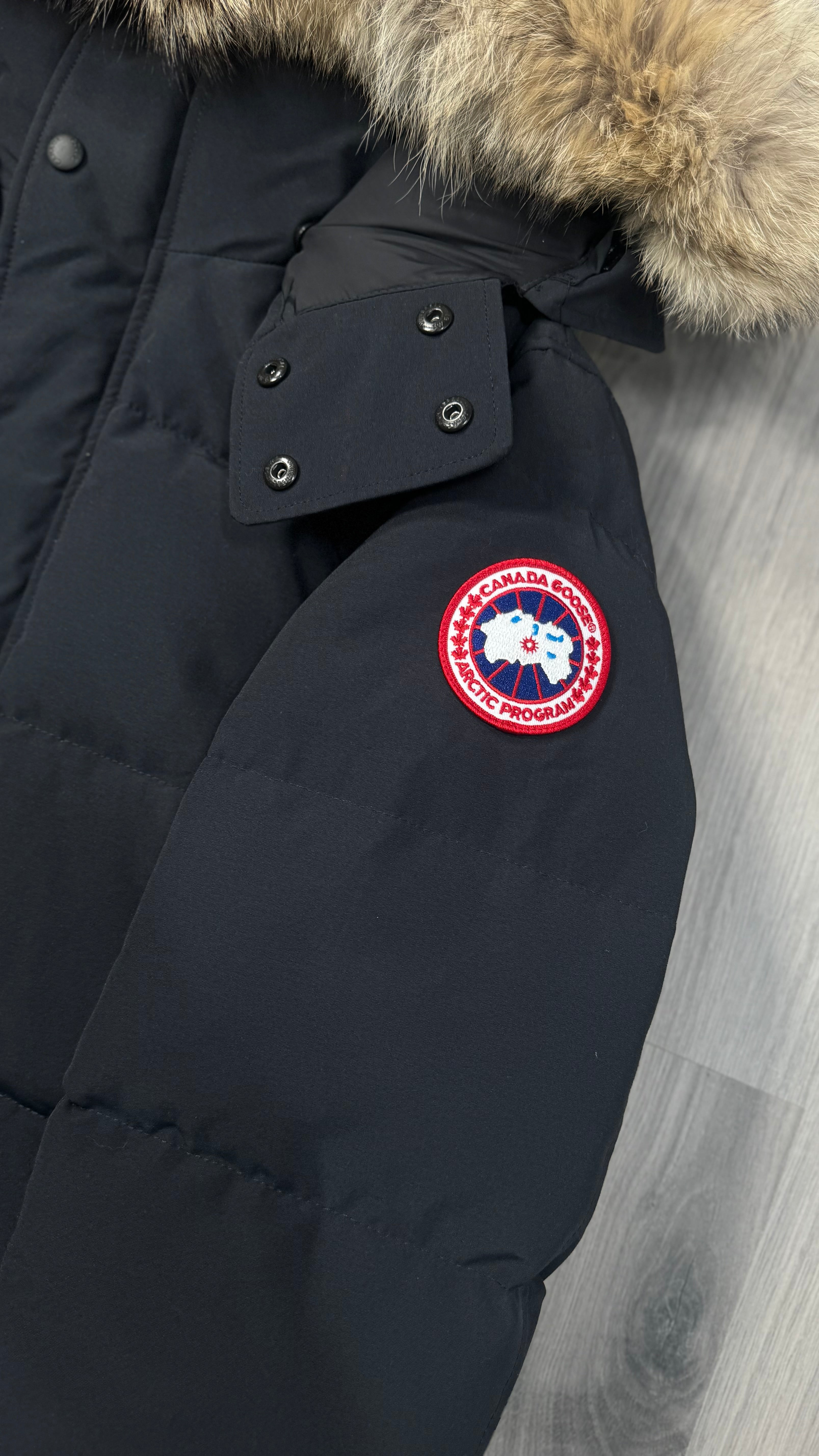 Canada Goose Marine Navy Wyndham Parka