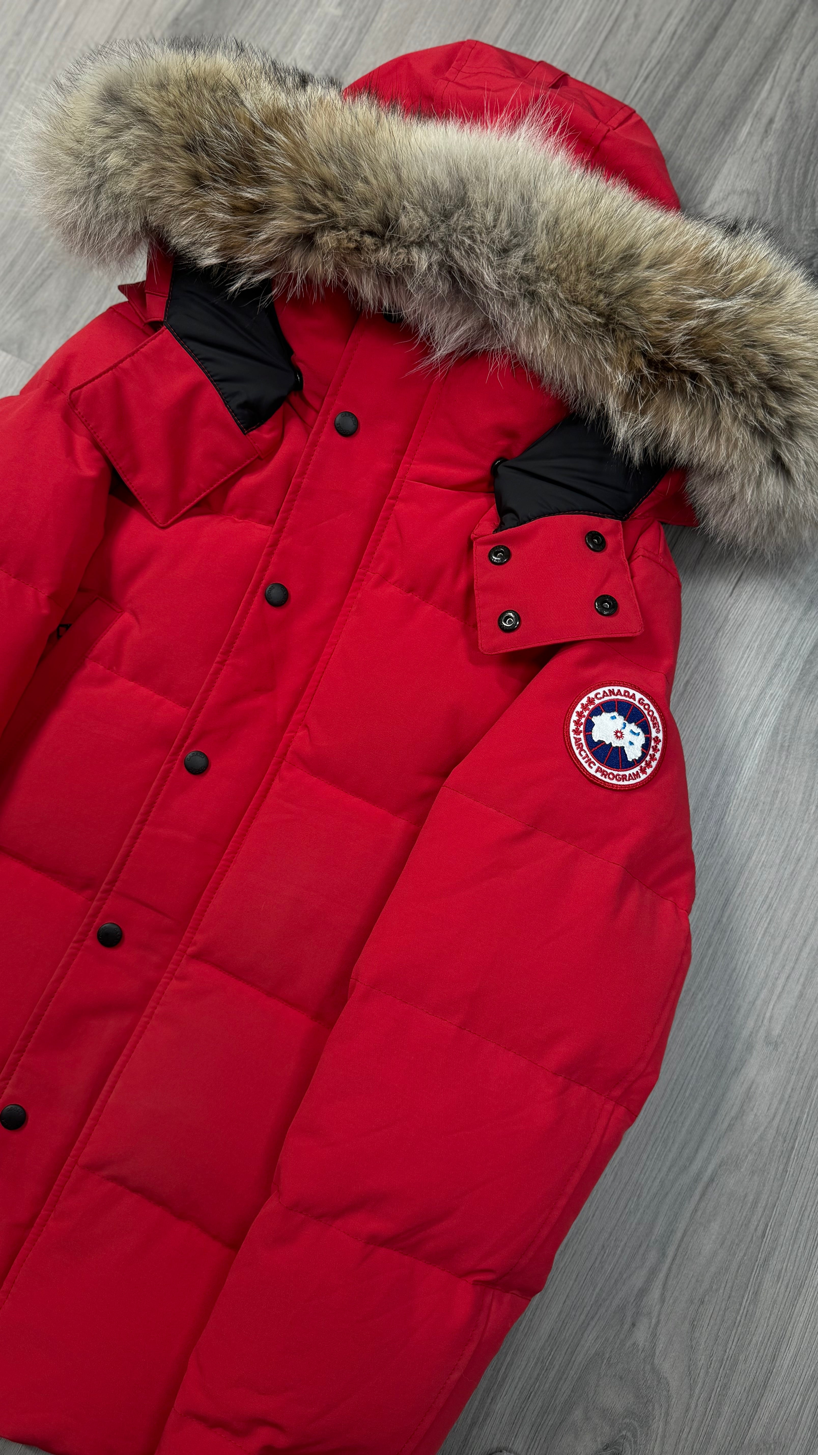 Canada Goose Red Wyndham Parka