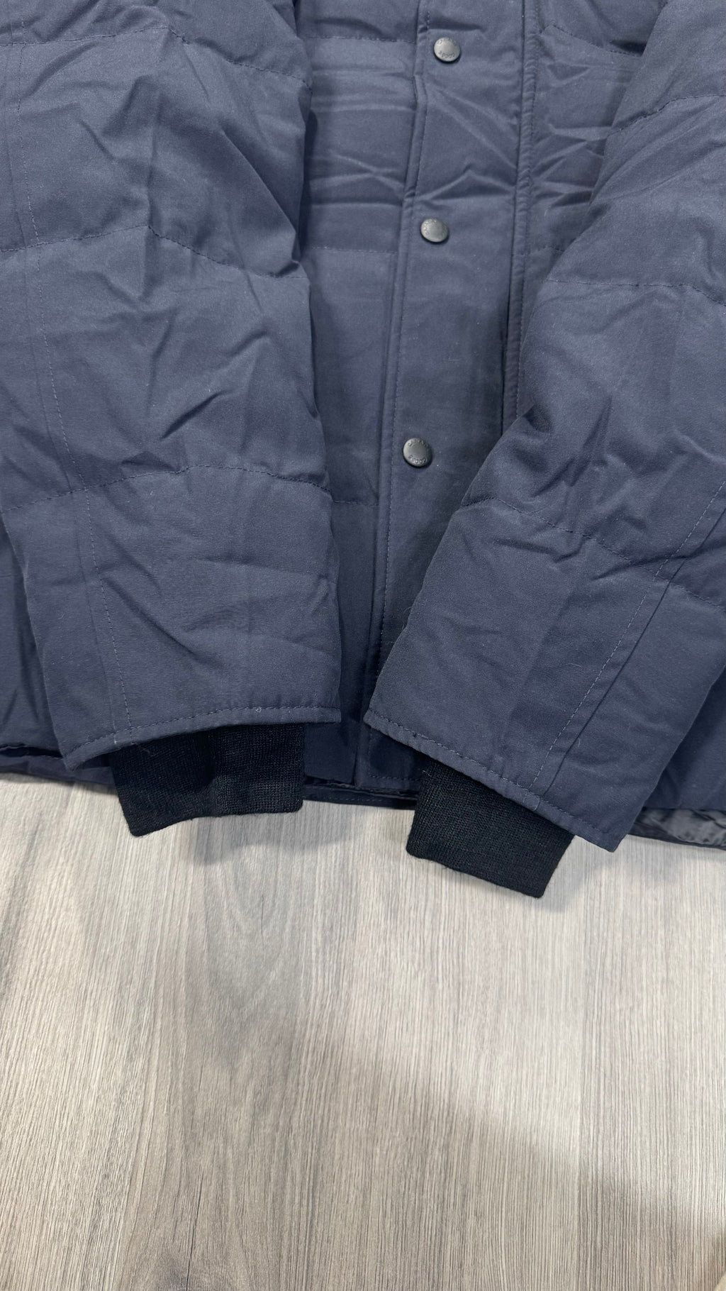 Canada Goose Marine Navy Black Badge Wyndham Parka