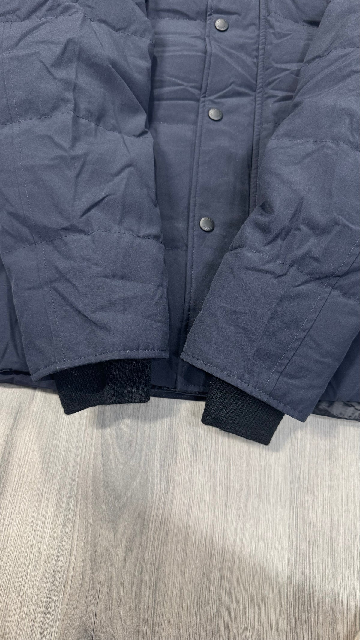 Canada Goose Marine Navy Black Badge Wyndham Parka