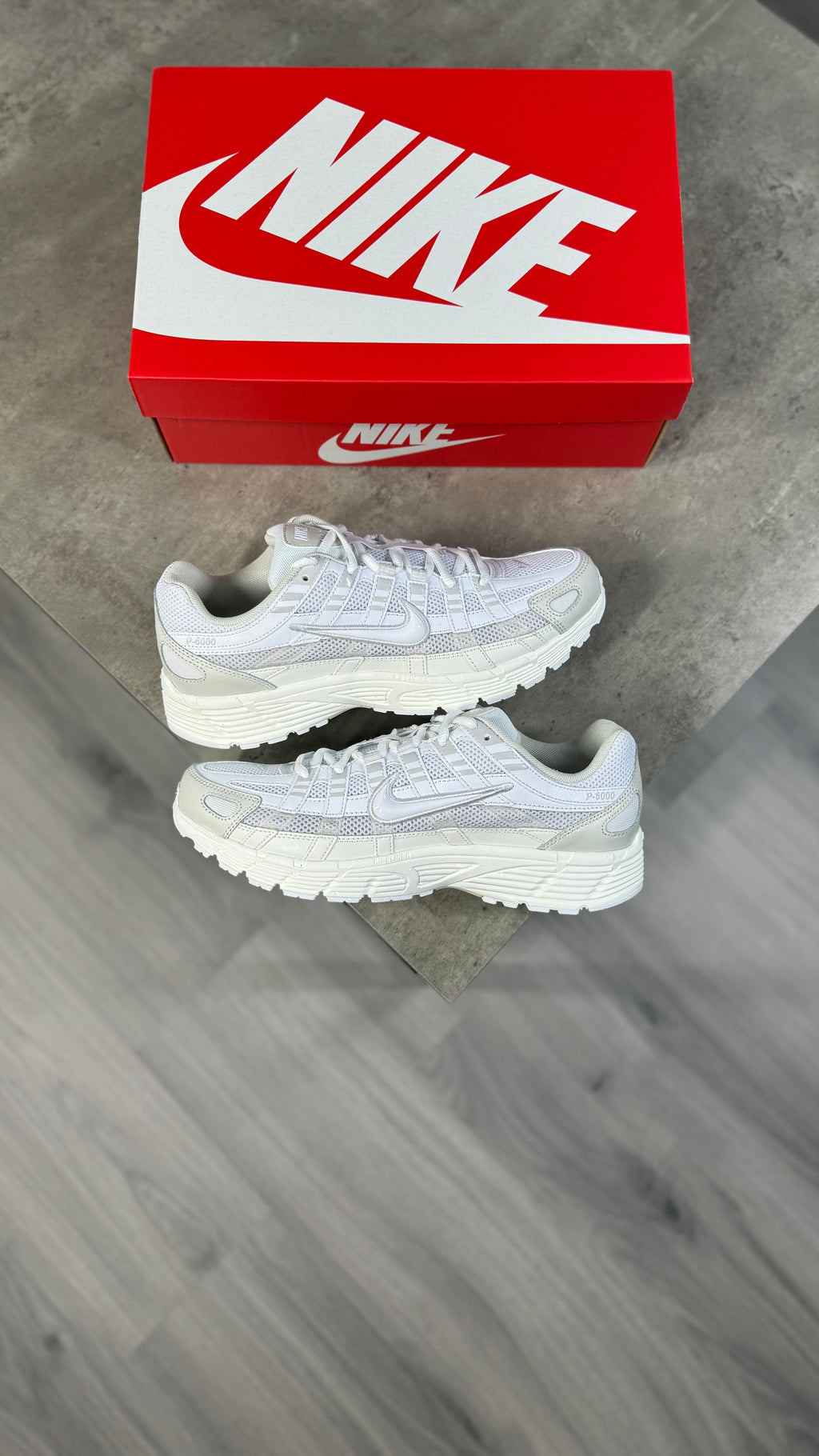 Nike P-6000 Sail White