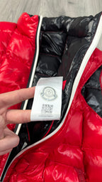 Moncler Denain Puffer Red Gilet