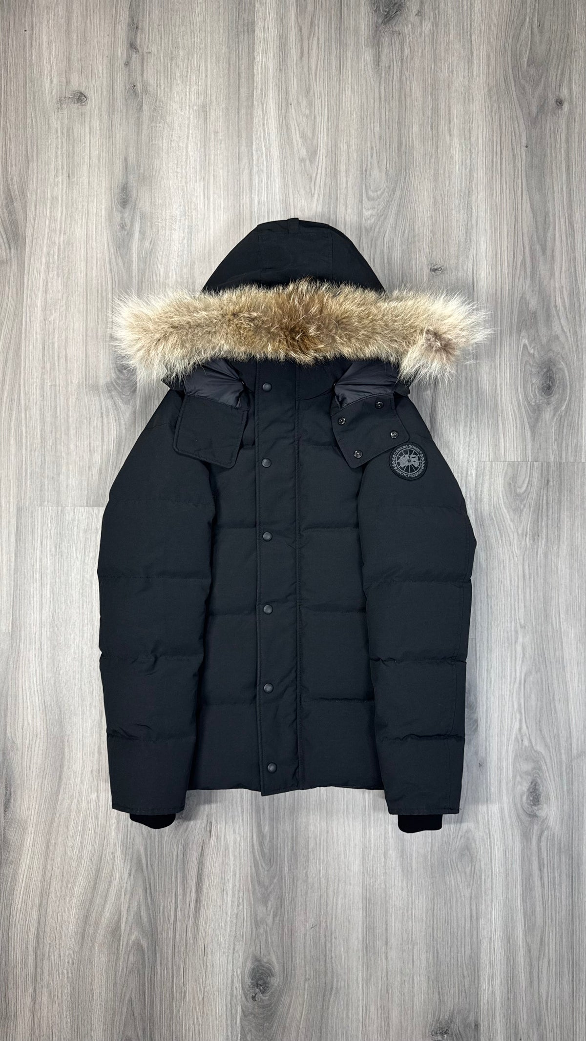 Canada Goose Black Badge Black Wyndham Parka