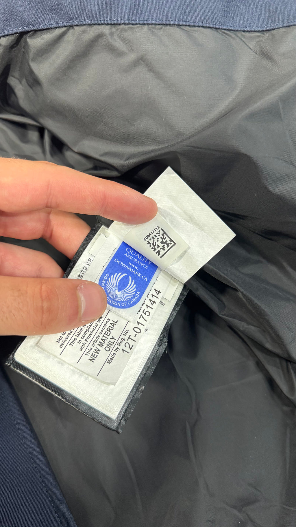Canada Goose Admiral Blue Wyndham Parka