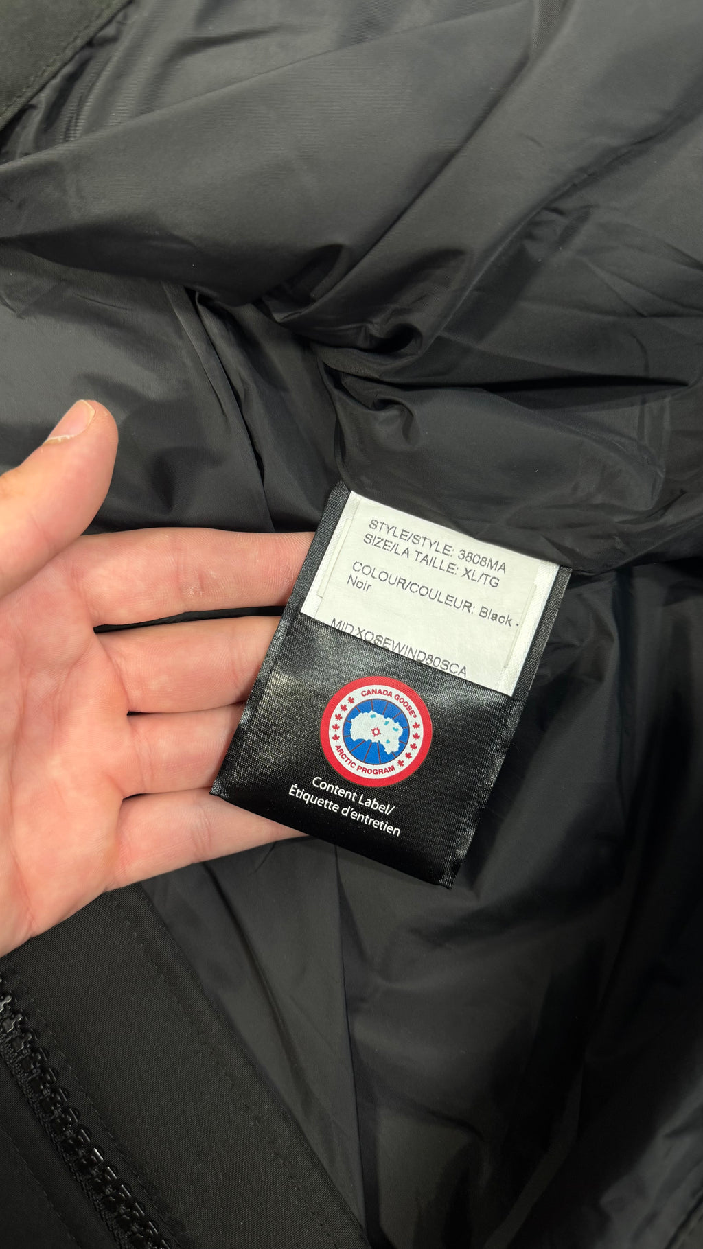 Canada Goose Black Wyndham Parka