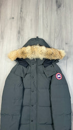 Canada Goose Graphite Grey Wyndham Parka