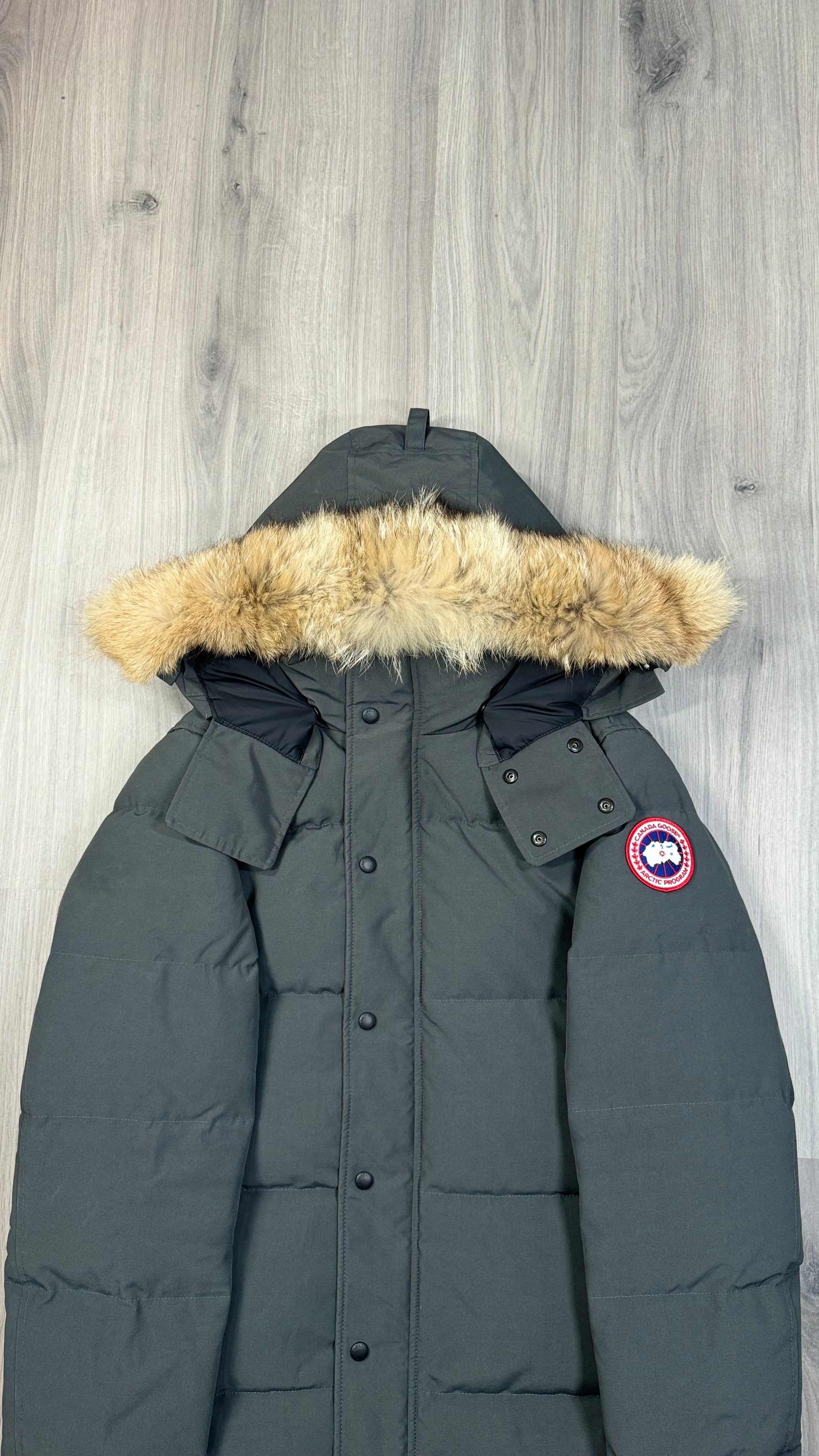Canada Goose Graphite Grey Wyndham Parka