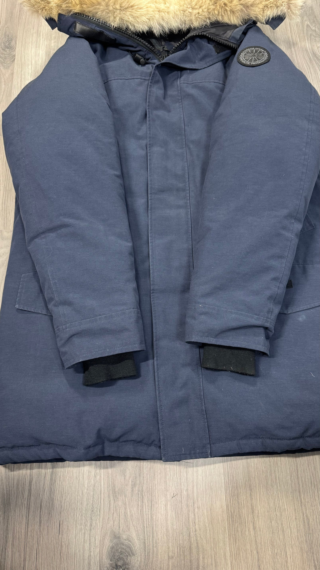 Canada Goose Marine Navy Black Badge Langford Parka