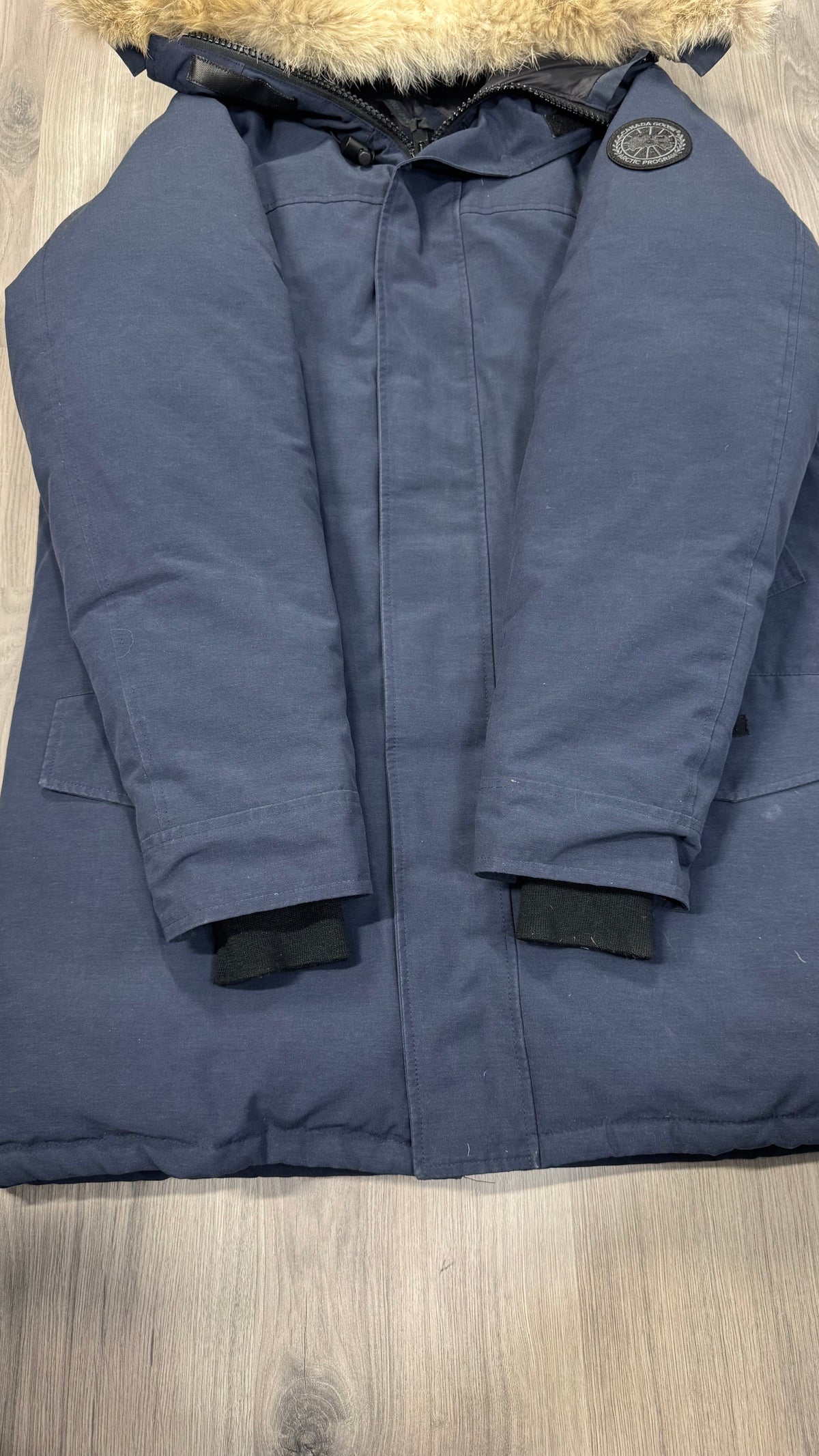 Canada Goose Marine Navy Black Badge Langford Parka