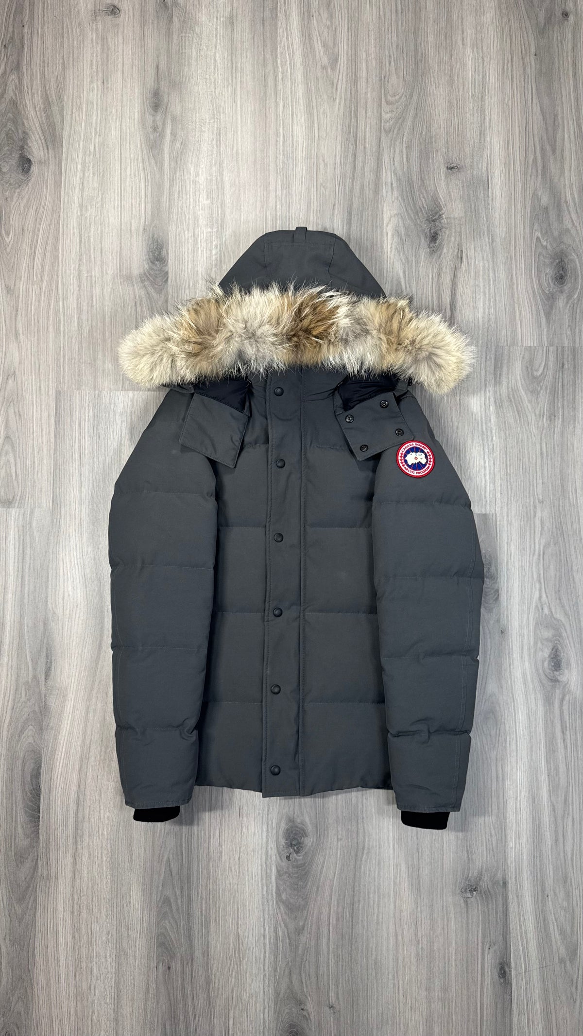 Canada Goose Graphite Grey Wyndham Parka