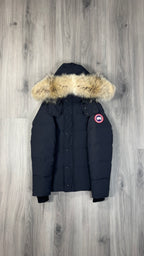 Canada Goose Marine Navy Wyndham Parka