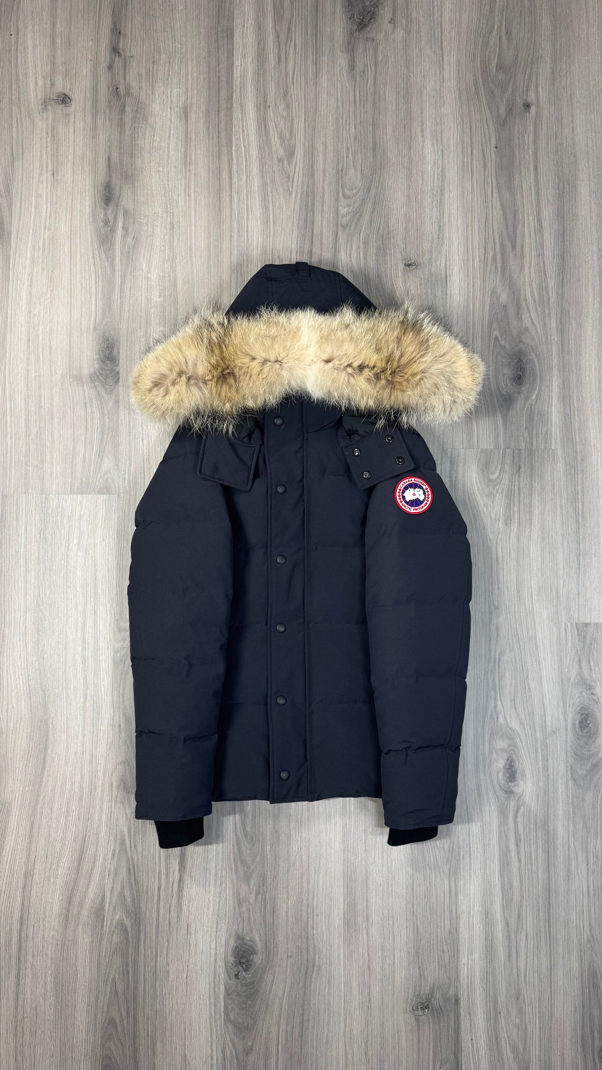 Canada Goose Marine Navy Wyndham Parka