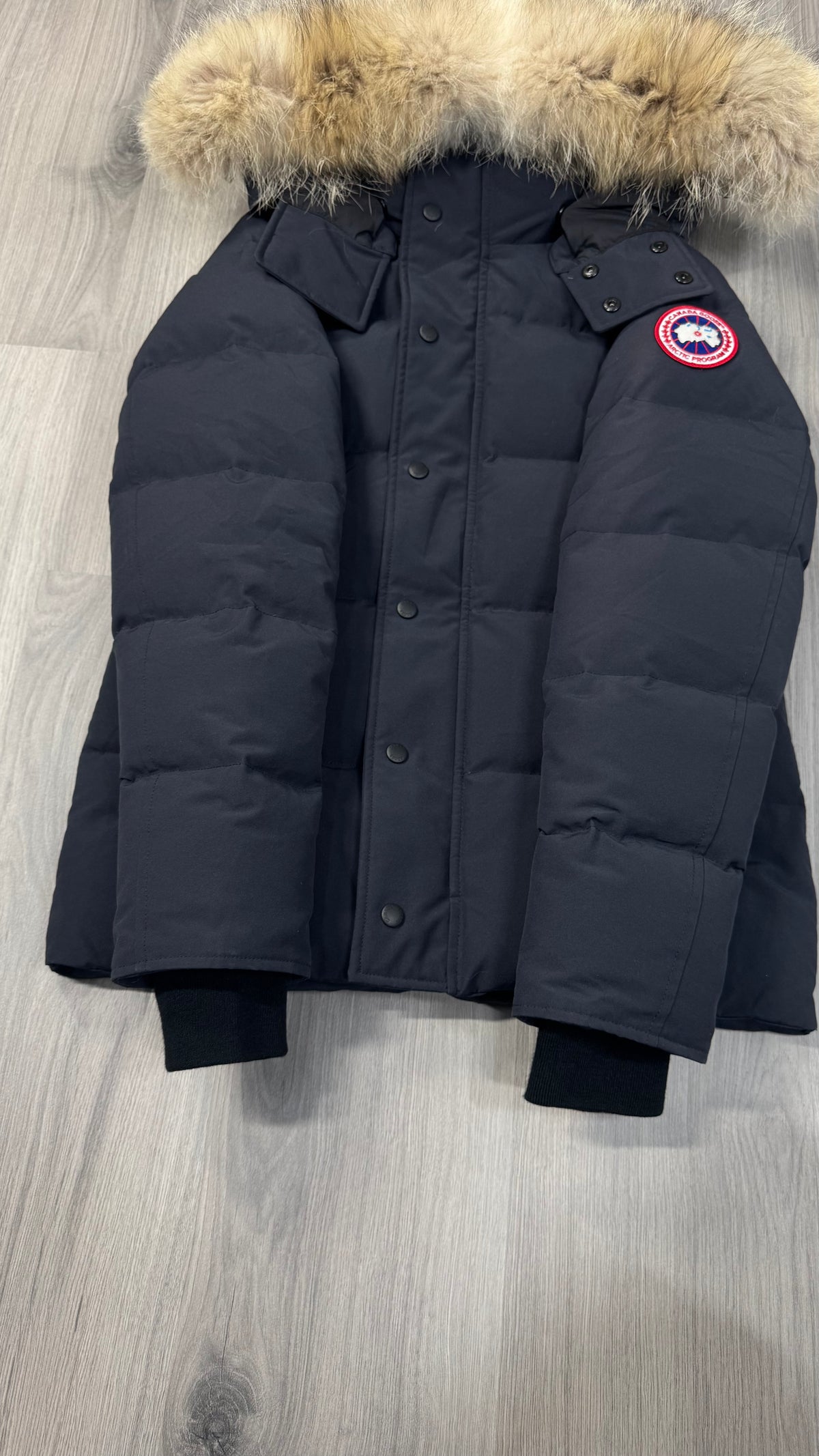 Canada Goose Marine Navy Wyndham Parka