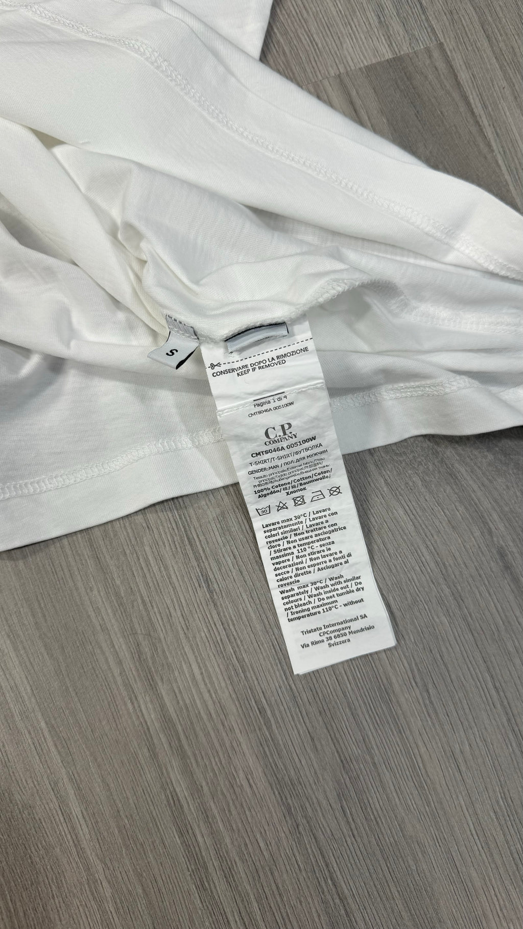 CP Company Black And White Shorts Set