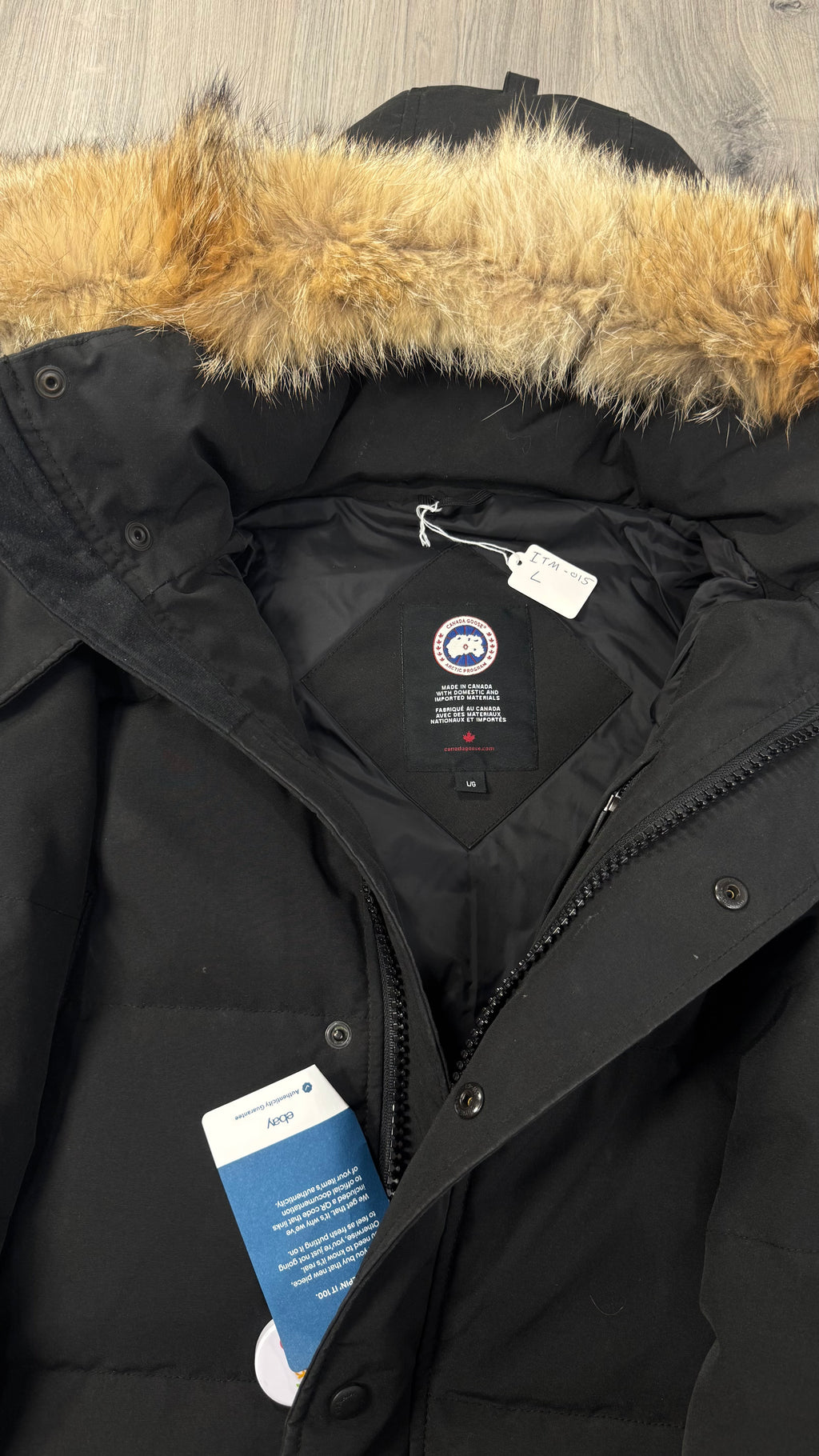 Canada Goose Black Wyndham Parka