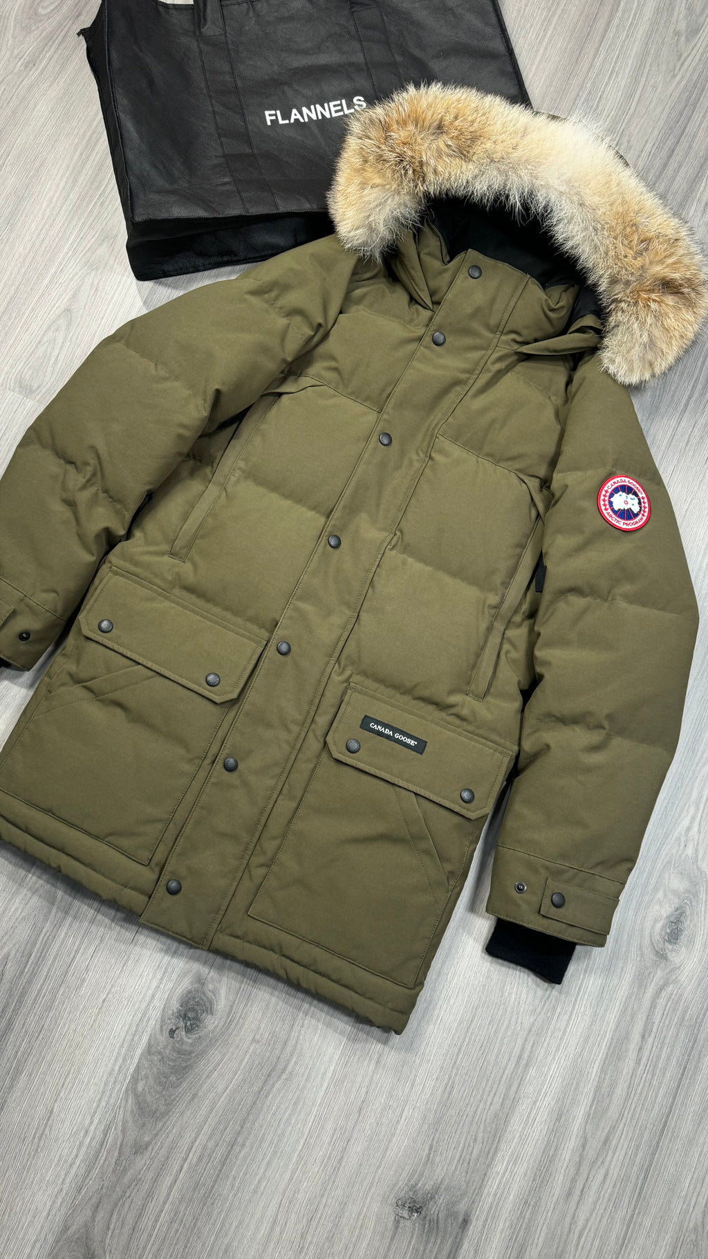 Canada Goose Khaki Emory Parka
