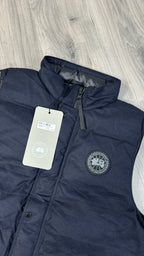 Canada Goose Atlantic Navy Wool Garson Gilet