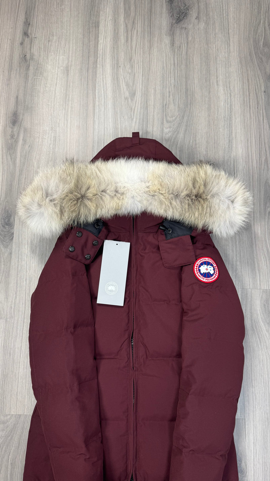 Canada Goose Women’s Plum / burgundy red Chelsea Parka