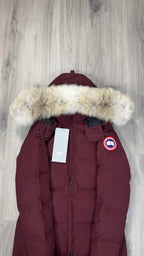 Canada Goose Women’s Plum / burgundy red Chelsea Parka