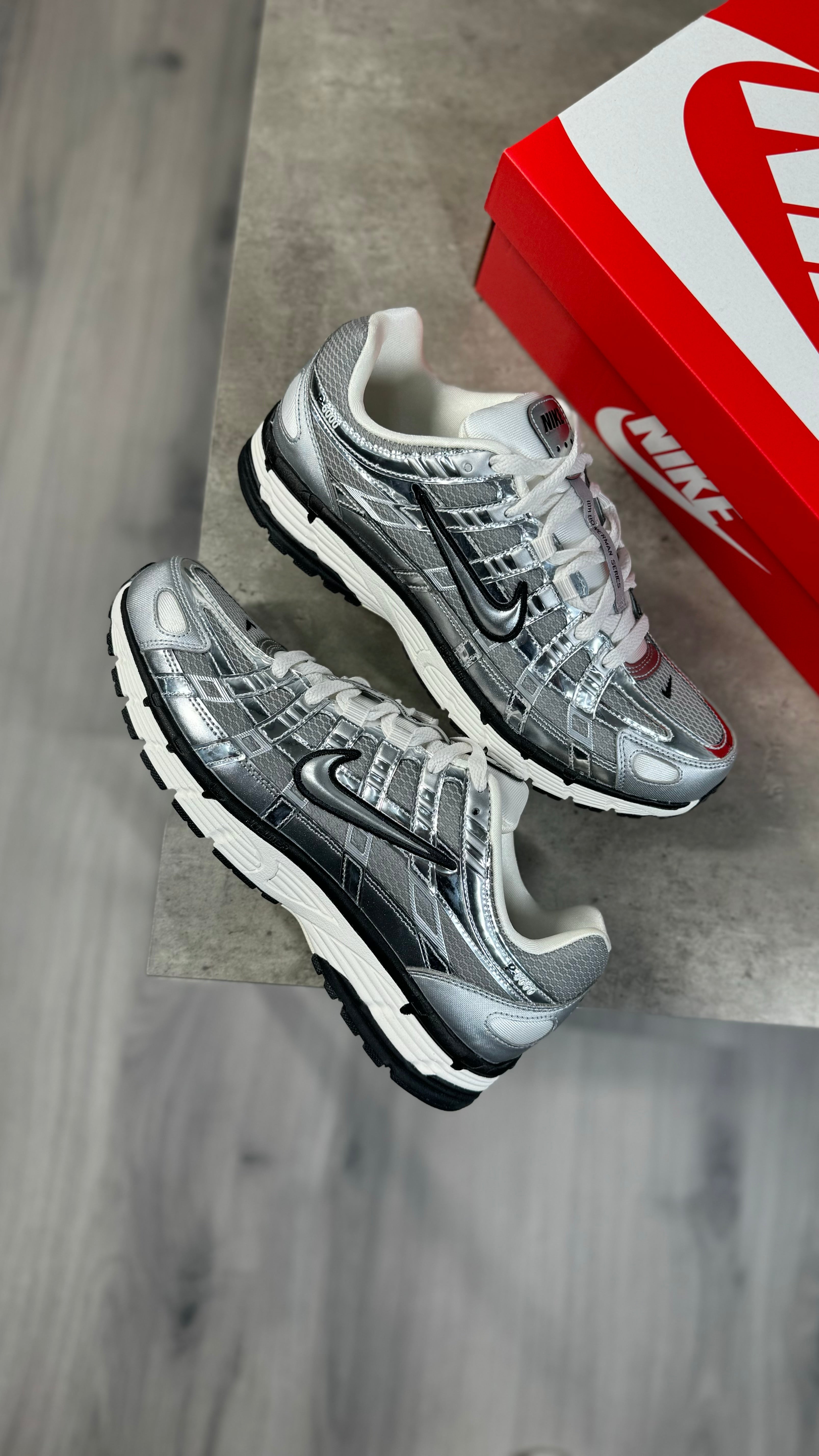 Nike P6000 Metallic Silver