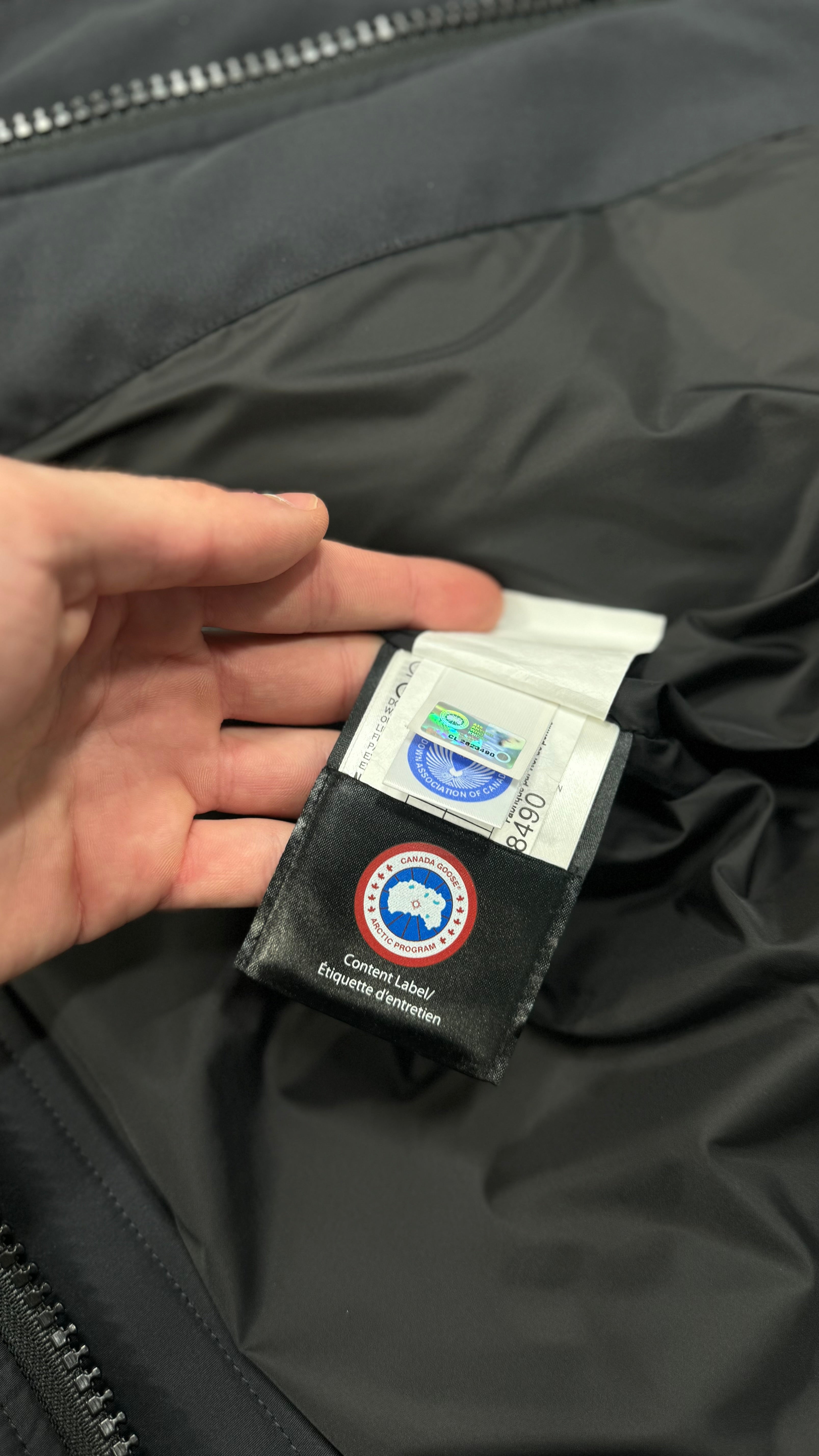 Canada Goose Marine Navy Wyndham Parka
