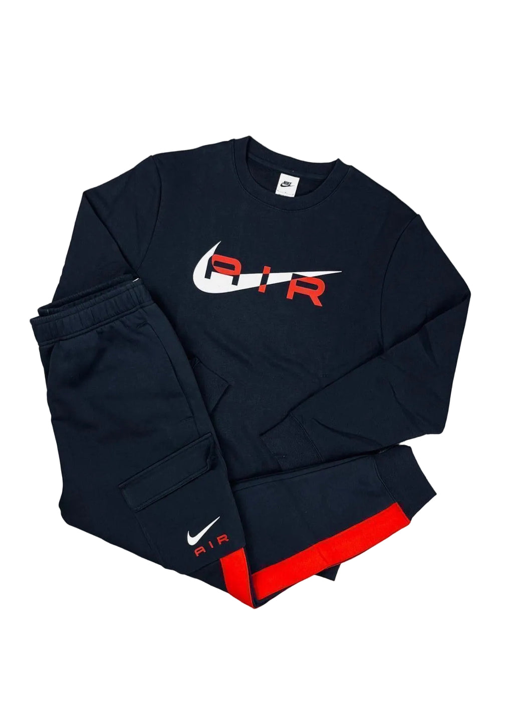 Nike Air crew neck tracksuit set