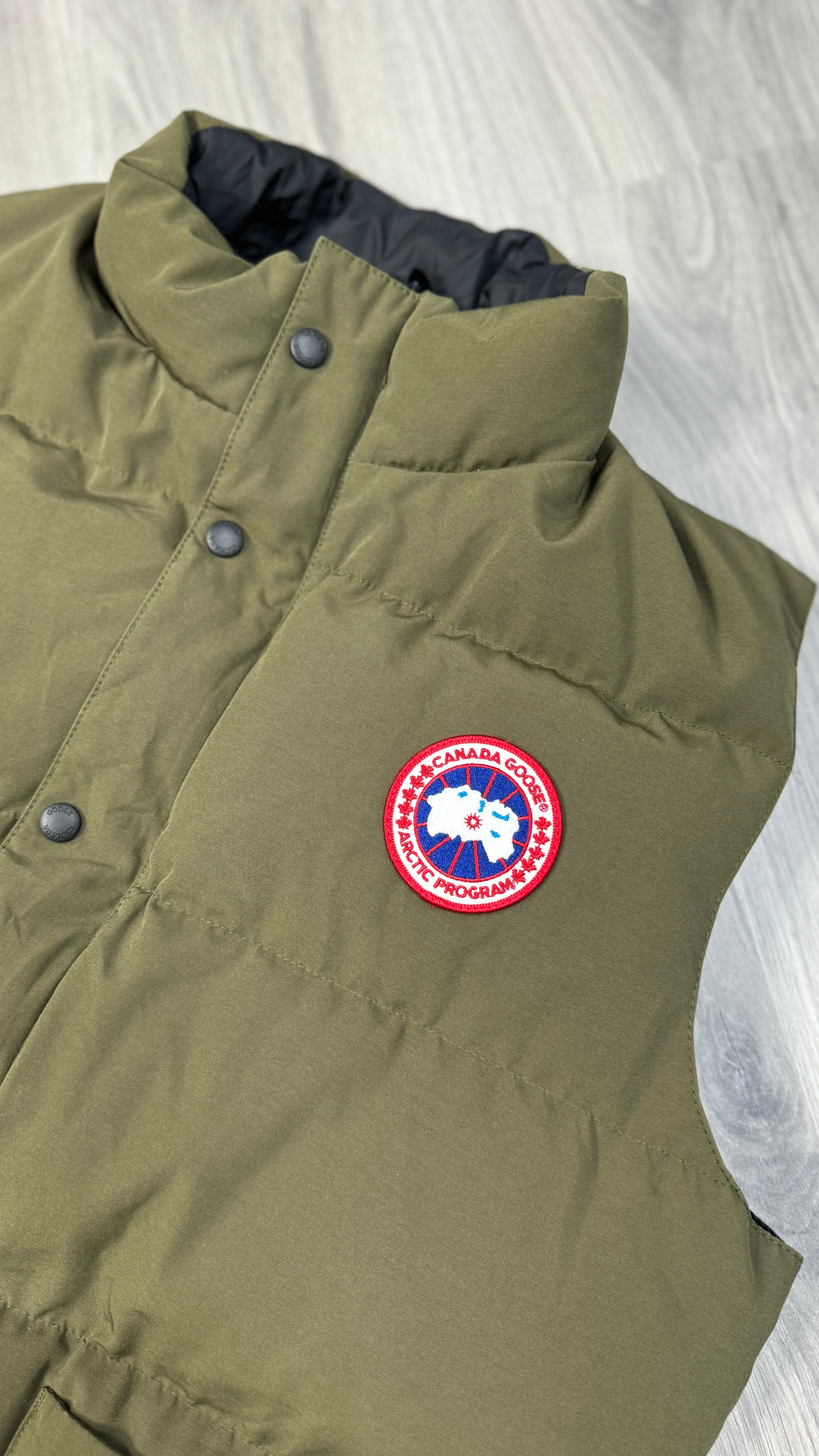 Canada goose khaki freestyle gilet