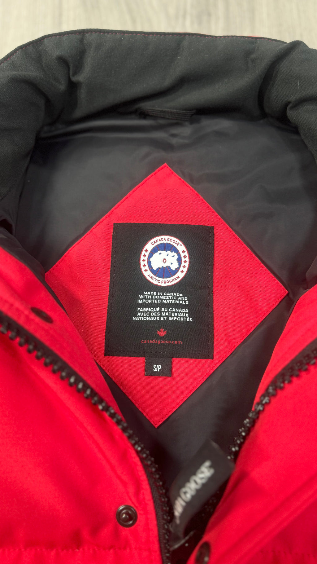 Canada Goose Red Gilet